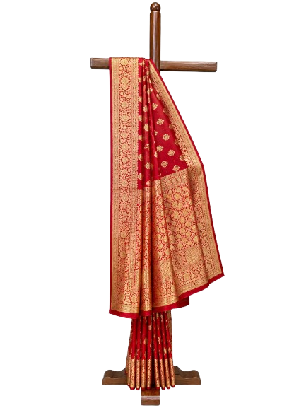 Royal Red Wedding Saree
